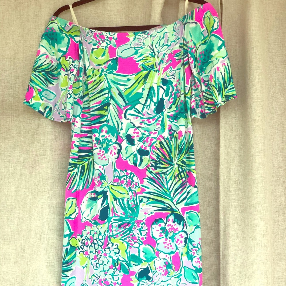 Off the shoulder Lily Pulitzer Dress